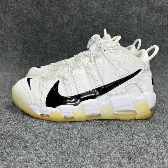 Nike Air More Uptempo \'96 Men\'s Size 12 White Copy Paste Retro Athletic Sneakers main image 8